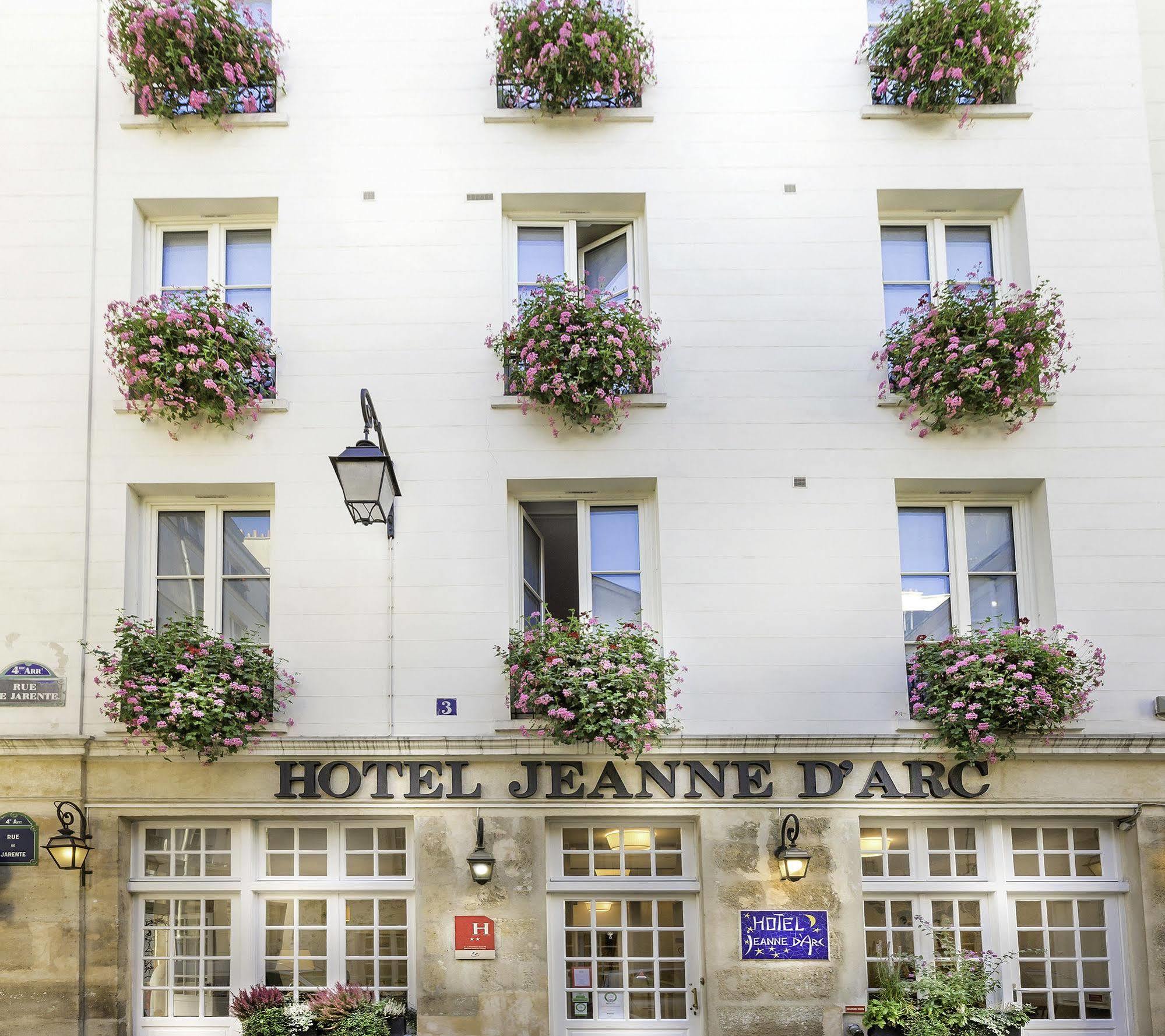 Hotel Jeanne D'Arc Le Marais Paris Exteriör bild